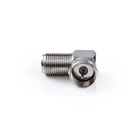 Kép 1/4 - Nedis CSGP41942ME F adapter 90°,  F dugó - F aljzat, 10db/csomag