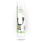 Kép 2/2 - Nedis kábel CVGP34790BK02 micro HDMI - HDMI adapter, 4K@30Hz, 10.2 Gbps, 0.20 m