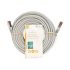 Kép 1/3 - Nedis CCGL85220GY100 UTP / FTP Cat6 patch kábel, RJ45 aranyozott érintkezők, 10/100/1000 Mbit/s, hossz 10m