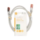 Kép 1/3 - Nedis CCGL85220GY10 UTP / FTP Cat6 patch kábel, RJ45 aranyozott érintkezők, 10/100/1000 Mbit/s, hossz 1m