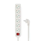 Kép 1/2 - Nedis ESOC630F2WT 6 aljzatos kapcsolós (6-os) elosztó, 3 m, 3680 W, 16 A