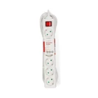 Kép 2/2 - Nedis ESOC650F2WT 6 aljzatos kapcsolós (6-os) elosztó, 5 m, 3680 W, 16 A