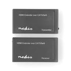 Kép 4/7 - Nedis VREP3450AT HDMI extender (hosszabító) Cat6 kábelen, 1.65Gbps, 1080p, 60m