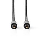 Kép 3/7 - Nedis Profigold CATB25000GY10 optikai kábel, toslink, 1m