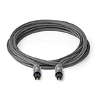 Kép 2/7 - Nedis Profigold CATB25000GY10 optikai kábel, toslink, 1m