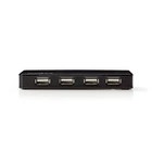 Kép 5/5 - Nedis UHUBU2730BK aktív 7 portos USB HUB, USB 2.0, 5V táp