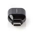 Kép 3/3 - Nedis CCGB60915BK USB C - USB A adapter, USB-C dugó - USB-A aljzat, 5 Gbps