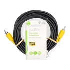 Kép 3/3 - Nedis composite videó kábel, RCA dugó - RCA dugó, hossz 5m, CVGL24100BK50