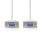 Kép 1/2 - Nedis CCGL52055IV20 null modem kábel, 2m