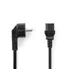 Kép 1/6 - Nedis táp kábel IEC-320-C13, 3 x 0.75 mm˛, hossz 5m, CEGL10000BK50