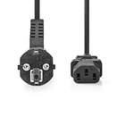 Kép 2/6 - Nedis táp kábel IEC-320-C13, 3 x 0.75 mm˛, hossz 5m, CEGL10000BK50