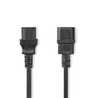 Kép 2/3 - Nedis CEGL10500BK30 táp kábel IEC-320-C14 - IEC-320-C13, 3 x 0.75 mm, hossz 3m