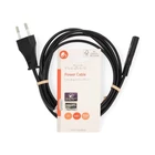 Kép 3/3 - Nedis táp kábel IEC-320-C7, 2 x 0.75 mm˛, hossz 2m, CEGL11040BK20