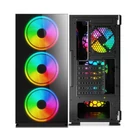 Kép 6/8 - SAVIO PC Case Prime X1 ARGB Glass Black
