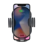 Kép 1/5 - Techly Qi Wireless car charger with sucker with automatic adjustment