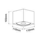 Kép 2/3 - ORLICKI  1x GU10 Max 8W LED 230V - OR-OR84641