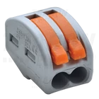 Kép 1/3 - Csavar nélküli vezetékösszekötő, nyitható  0,75-4mm2, 32A, 400VAC 2P