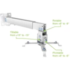Kép 4/11 - Techly ICA-PM 16 project mount Wall/ceiling Silver