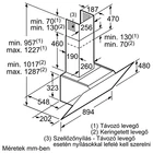 Kép 7/10 - Bosch DWK98PR60 PÁRAELSZÍVÓ DÖNTÖTT
