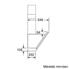 Kép 8/10 - Bosch DWK98PR60 PÁRAELSZÍVÓ DÖNTÖTT