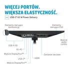 Kép 3/11 - HP E24m G4 FHD USB-C Conferencing Monitor