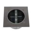Kép 1/4 - Solar Talaj Spot 2 LED Négyzet