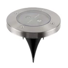 Kép 1/4 - Solar Talaj Spot 2 LED Kerek