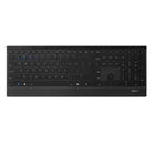 Kép 1/2 - RAPOO 192504, MULTIMODE "E9500M" BLUETOOTH + 2,4GHZ BILLENTYŰZET, FEKETE