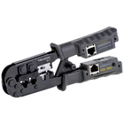 Kép 1/3 - Vágó- ,csupaszító- és présszerszám teszterrel  RJ45, RJ11, RJ12