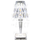 Kép 1/3 - Asztali akkumulátoros LED díszlámpa, ernyő  1W, 3000-6500K, 3,7V, 1200 mAh, Li-Ion, 70lm, 6h, IP20