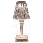 Kép 2/3 - Asztali akkumulátoros LED díszlámpa, ernyő  1W, 3000-6500K, 3,7V, 1200 mAh, Li-Ion, 70lm, 6h, IP20