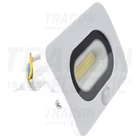 Kép 1/5 - SMD fényvető mozgásérzékelővel, fehér  20W, 4000K, IP65, 220-240V AC, 1600lm, 110°, 3-10m, EEI=G