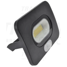 Kép 1/5 - Fekete SMD fényvető mozgásérzékelővel  30W, 4000K, IP65, 220-240V AC, 2700lm, 110°, 3-10m, EEI=F