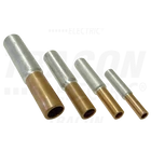 Kép 1/2 - Szigeteletlen réz-alumínium (Cu-Al) toldóhüvely  185/240mm2, (d1=18,5mm, d2=21mm)