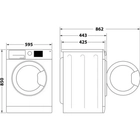 Kép 6/6 - Indesit MTWSE 61294 WK EE washing machine