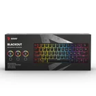 Kép 8/8 - SAVIO Mechanical Keyboard BLACKOUT Blue (Outemu Blue), black