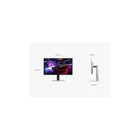 Kép 5/6 - SAMSUNG Gaming 240Hz OLED monitor 27" G8, 3840x2160, 16:9, 250cd/m2, 0.03ms, HDMI/DisplayPort/USB,Pivot