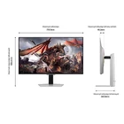 Kép 5/6 - SAMSUNG Gaming 240Hz OLED monitor 32"G80SD,3840x2160,16:9,250cd/m2, 0.03ms,DisplayPort/HDMI/USB/WiFi/Bluetooth,hangszóró