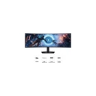 Kép 4/6 - SAMSUNG Ívelt Gaming 144Hz VA monitor 49" G9 G91F, 5120x1440 DQHD, 32:9, 350cd/m2, 1ms, HDMI,DP/USB