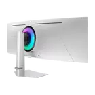 Kép 8/21 - SAMSUNG Ívelt Gaming 240Hz OLED monitor 49" G93SC, 5120x1440, 32:9, 250cd/m2, 0.03ms, HDMI/MicroHDMI/DP/3xUSB, hangszóró