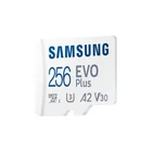 Kép 2/7 - SAMSUNG Memóriakártya, EVO Plus microSD kártya (2021) 256GB, CLASS 10, UHS-1, U3, V30, A2, + Adapter, R160/W