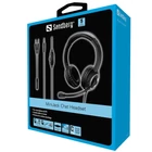 Kép 4/4 - SANDBERG Headset mikrofonnal, MiniJack Chat Headset