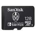 Kép 1/3 - SANDISK 215474, microSDXC KARTYA NINT. SWITCH - 128GB, 100/90 MB/s Fortnite EDT.