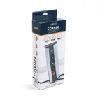 Kép 4/4 - Delight 20483S SAROKELOSZTÓ KAPCSOLÓVAL 3 X 250V, 16A, 2 X USB