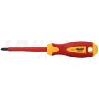 Kép 1/2 - Csavarhúzó, Pozidriv, 1000V-raszigetelt, CrV  PZ2 6×100mm, AC 1000V