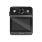 Kép 2/7 - SJCAM Body Camera A20, Black, WIFI, 4K, 16MP, 2,33 LCD touch, IP65, elő és sorozatfelvétel, autó mód, LED, távírányító