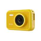 Kép 1/7 - SJCAM Kids Camera FunCam, Yellow, 5MP, 1080P felbontás, videó és fotó mód, játék funkció, LCD kijelző, 32GB- ig