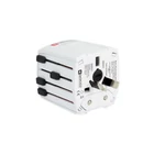 Kép 4/11 - MUV USB (2xA) Kompakt 2 pólusú világutazó adapter 2 integrált USB porttal
