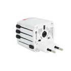 Kép 5/11 - MUV USB (2xA) Kompakt 2 pólusú világutazó adapter 2 integrált USB porttal