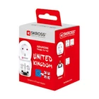Kép 6/6 - Utazó Adapter Europe to UK Földelt